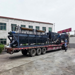 大型雙齒輥破碎機 無軸滾筒篩分機發貨圖片